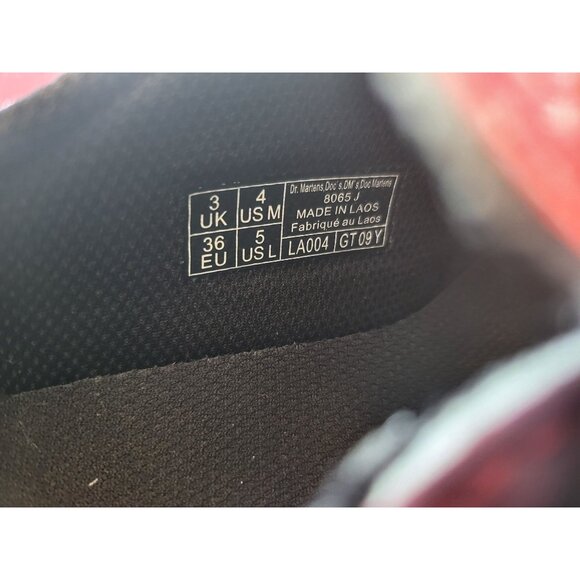 Dr. Doc Martens Mary Jane Pink Patent‎ Leather Double Buckle Women's Size 5 - Picture 8 of 10